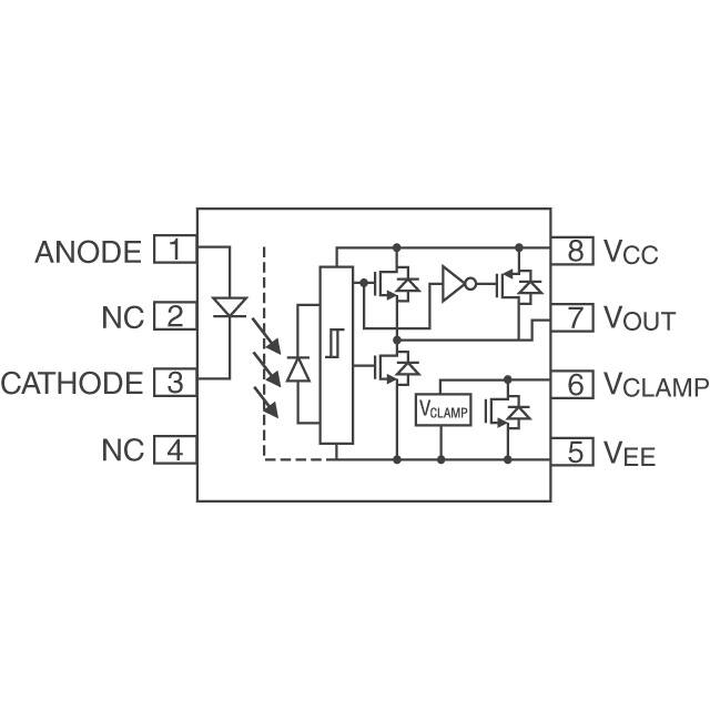 ACPL-054L-000E Broadcom Limited  Optoaisladores - Salida fotovoltaica de transistores